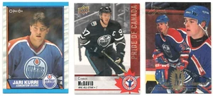 1989 OPC Jari Kurri | Connor McDavid NHCD | Dean McAmmond Flair | Oilers Lot x3 - Bild 1 von 3
