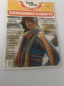 Vntg Family Circle Great Ideas Magazine July 1977 Crafts Embroidery Knit #B1 - Picture 1 of 3