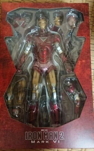 Hot Toys Movie Masterpiece MMS132 Modellino Iron Man 2 Mark VI 6 Tony Stark 1/6 - Foto 1 di 2