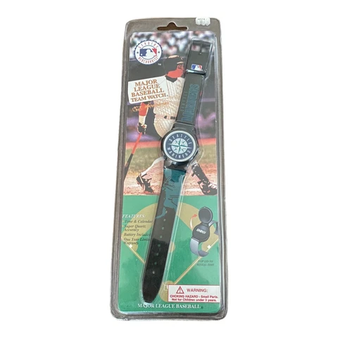 1995 Major League Baseball MLB Kids Team Watch Seattle Mariners Brand New Sealed Cover