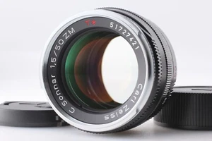 [Unused] Carl Zeiss C Sonnar Black 50mm f/1.5 T* ZM Black Lens for Leica M Japan - Picture 1 of 10