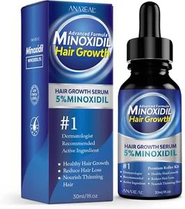Minoxidil for Men and Women, 5% Minoxidil for Men Beard Growth Enriched with Bio - Picture 1 of 7