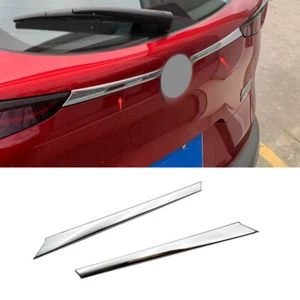 Chrome Rear Trunk Lid Moulding Cover Trim For Mazda CX-30 2020-2024 2025 2026 - Picture 1 of 5