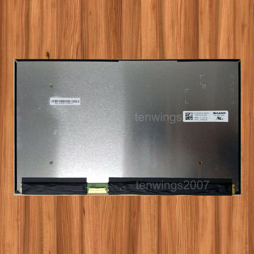 4K 12.5"UHD LAPTOP LCD Screen SHARP LQ125D1JW31 0HGMJ6 NON-TOUCH 40Pin 3840X2160 - Image 1 of 1