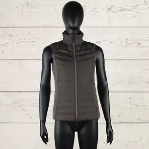 KINGSLAND EQUASTRIAN Damen Braun Puffer Weste Full Zip Ärmellose Jacke S - Bild 1 von 24
