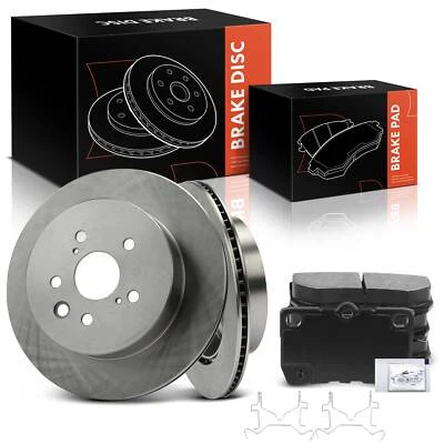 6x Rotor de freno de disco y pastillas de freno de cerámica para Lexus GS300 2006 GS350 IS250 trasero Foto 1 de 4