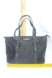 Tommy Hilfiger Fabric with Faux Leather Trim Bag - Picture 1 of 8