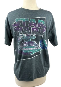 Star Wars Youth T Shirt L Blue Short Sleeve Destroyer From Lucas Film 2011 - Picture 1 of 4