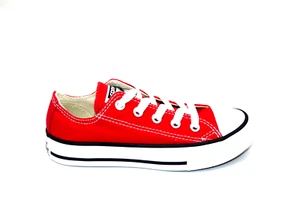 CONVERSE CHUCK TAYLOR ALL STAR 3J236 RED WHITE CANVAS LITTLE KID'S CASUAL SHOE - Picture 1 of 9