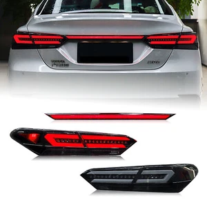 Led Tail Lights For Toyota Camry 2018-2024 Smoke Animation Trunk Rear Lamps - Bild 1 von 17