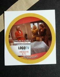 GOLDEN GIRLS LOGOTV PHOTO TV GET GLUE GETGLUE STICKER - Picture 1 of 1