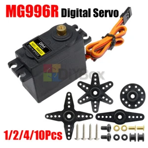 1-10 Stück MG996R Metall Getriebe Drehmoment Digital Servo 15KG für RC Hubschrauber Auto Roboter - Bild 1 von 54