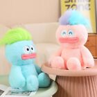 Colorful Hair Big Mouth Stuffed Doll  Kids Playing Supplies