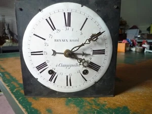 ANCIEN MECANISME DE COMTOISE 3 AIGUILLES A DOUBLE CHIFRES - Photo 1/5