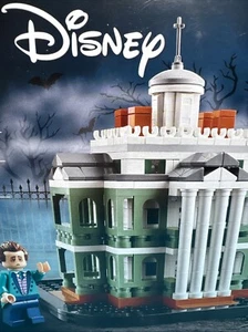 LEGO Disney Disneyland Mansión Embrujada con Minifiguras Fantasmas Decoración de Halloween 40521 - Imagen 1 de 11
