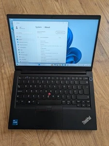 Lenovo ThinkPad E14 Gen 2 Core i5 1135G7 2,4GHz 8GB RAM 256GB SSD 14,1" FHD 4011 - Bild 1 von 9