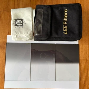 Lee Filters 100 ND GRAD Set Of 3. .3S, .6S, .6H Filters. Excellent Condition. - Picture 1 of 3