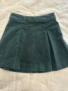 Cooper Key Girls Emerald Green Corduroy Skirt Size Small - Picture 1 of 4