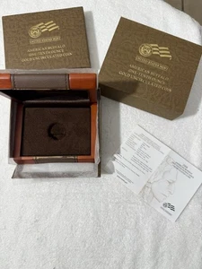 2008 W American Buffalo 1/10 oz Gold Uncirculated GOV Packaging With COA No Coin - Picture 1 of 2