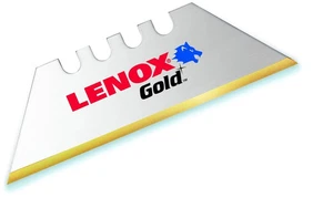 Cuchillas de cuchillo utilitario LENOX, borde de titanio, paquete de 5 (20350GOLD5C) - Imagen 1 de 3