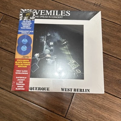 Livemiles by Tangerine Dream (2-LP Translucent Blue, Culture Factory, RSD 2019) - Image 1 of 4