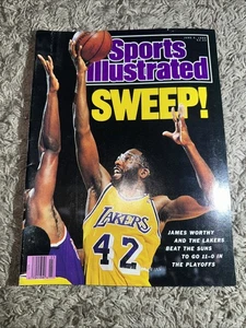 Sports Illustrated Magazine June 5, 1989  James Worthy and the Lakers SWEEP - Picture 1 of 5