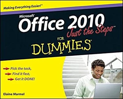 Microsoft Office 2010 for Dummies : Just the Steps Diane, Marmel, - Image 1 of 2
