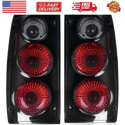 Tail Lights Compatible with 1989 1990 1991 1992 1993 1994 1995 Pickup Truck T... - Image 1 of 4