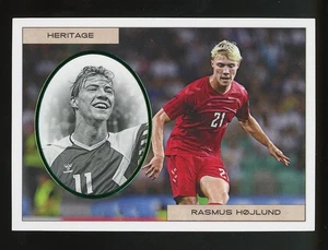 2023 Futera UNIQUE SP #HG099 RASMUS HOJLUND ERROR Phil Foden on Back #'d /24 - Bild 1 von 2