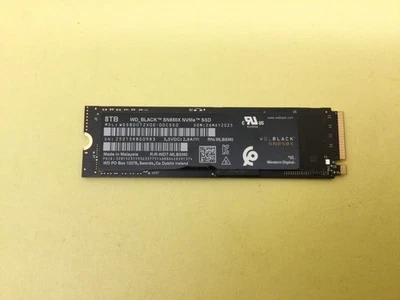 WD BLACK SN850X 8TB NVMe PCIe Gen4 M.2 2280 Internal SSD WDS800T2X0E - Image 1 of 2