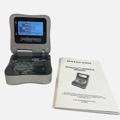 Peterson Strobo Flip VS-F Strobe Tuner Vintage Guitar Tuner with Manual - Image 1 of 4