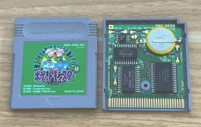 Pokemon Green Gameboy Japanese Tested Cleaned New Battery Authentic GB - Image 1 of 4