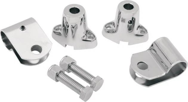 Kit de soporte de montaje de señal de giro DS cromado Harley Davidson #139345 Foto 1 de 1