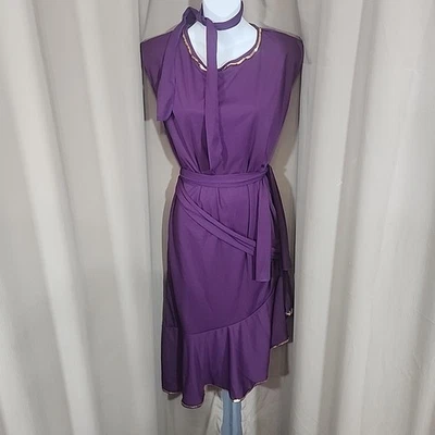 Costume Charleston Sequin Trim Dress, Head And Waist Sash Adult Alexander NEW  - Image 1 of 4