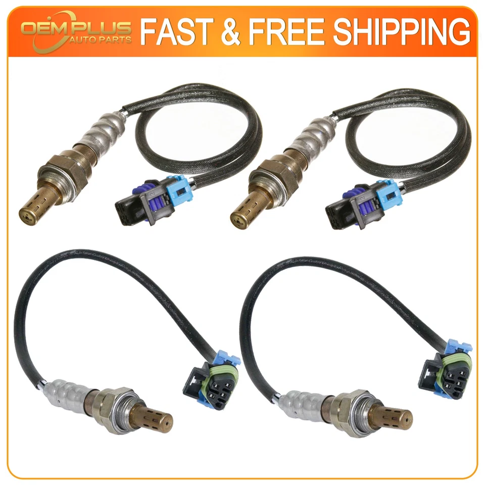 Sensor de oxígeno O2 ascendente y descendente 4 piezas para Chevrolet Colorado GMC Canyon 2009-2012 Foto 1 de 4