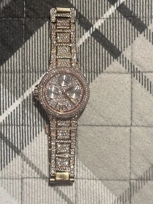 Michael Kors Camille Mini Glitz Rose Gold Stainless Watch MK6997 - Image 1 of 4