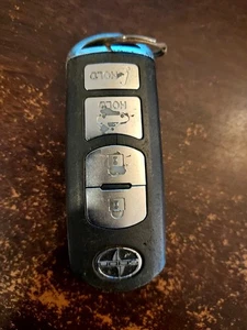 ORIGINAL SCION IA 2016 OEM SMART KEY LESS ENTRY REMOTE FOB BLANK UNCUT INSERT US - Picture 1 of 2