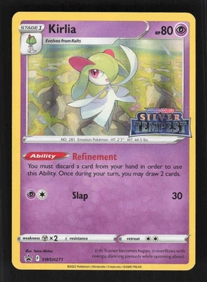 Kirlia -  (Prerelease) Promo SWSH: Sword & Shield Promo Cards SWSH271 NM - Image 1 of 2