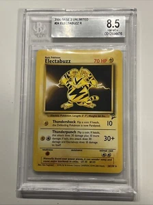 POKEMON BGS 8.5 NM MINT Electabuzz Base Set 2 #24 RARE - Picture 1 of 2