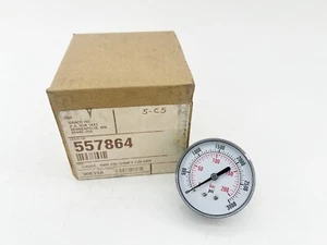 New Graco 557864 Pressure Gauge 3000PSI 1/4NPT C/B Dry - Picture 1 of 5