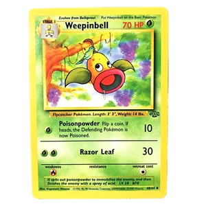JCC Pokémon Weepinbell WOTC Jungle 48/64 Poco común - Imagen 1 de 2