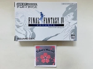 Nintendo Gameboy Advance Final Fantasy IV 4 Square Enix Japanese Game Tested JP - Picture 1 of 12