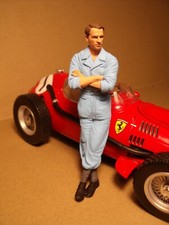 1/18 FIGURE  PETER COLLINS  VROOM  UNPAINTED  FOR  CMC  SPARK  MINICHAMPS  CMR