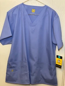 Women's Wonderwink Scrub Top Large - Picture 1 of 4