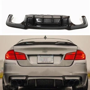 Rear Bumper Diffuser For BMW F10 F11 528 535 540 M-Tech 2011-2017 2012 - Picture 1 of 9