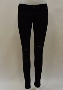 New Look Yes Yes Black Ripped Low Waist Skinny/Slim Jeans All Sizes 6 to 18 - Picture 1 of 12