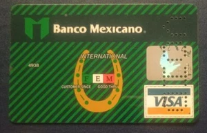 MEXICO : Visa Credit Card Specimen - Void - Picture 1 of 2