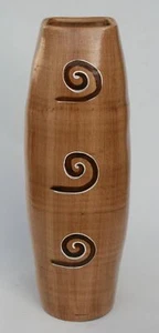 BODENVASE Keramik 50cm Gross Geschenkidee Dekovase Vase Amphore mediterran Braun - Bild 1 von 4