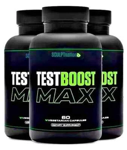 3 Pack TEST BOOST Max Build Muscle Men Testosterone Fat weight Loss - Picture 1 of 7