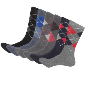3,6,12 Pairs Men's Non Elastic Diabetic Socks Loose Soft Grip Top Adults UK 6-11 - Picture 1 of 8